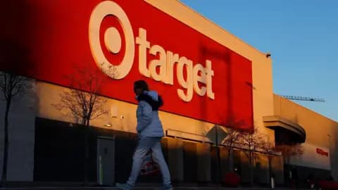 Target store exterior with logo