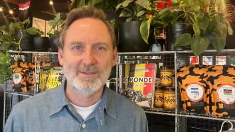 Neil Wyatt, cafe owner