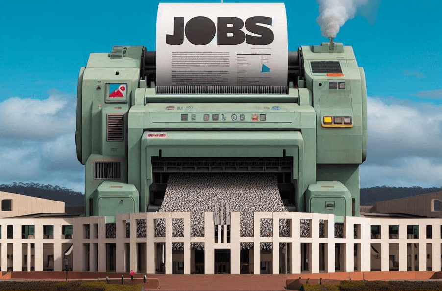 Government-Funded Jobs Surge in Australia: A Decade of Growth Revealed