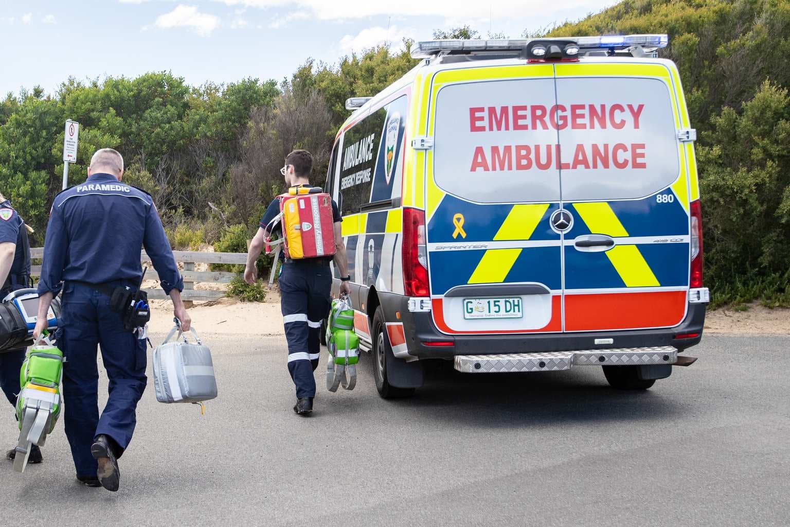 Frontline workers like paramedics will continue to be recruited despite the hiring freeze.