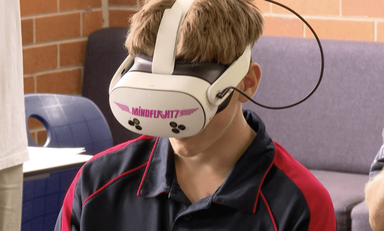Wingham students in virtual reality